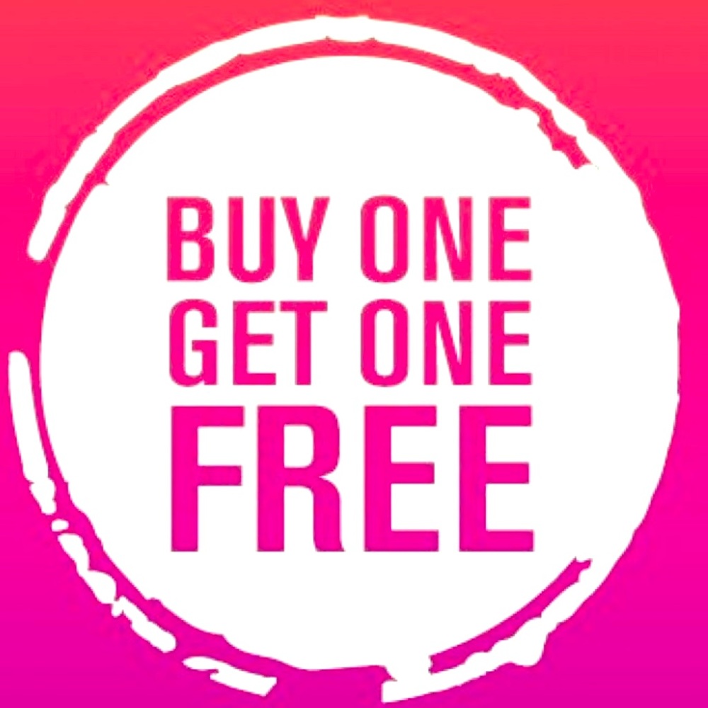 BOGO all items $15 or less